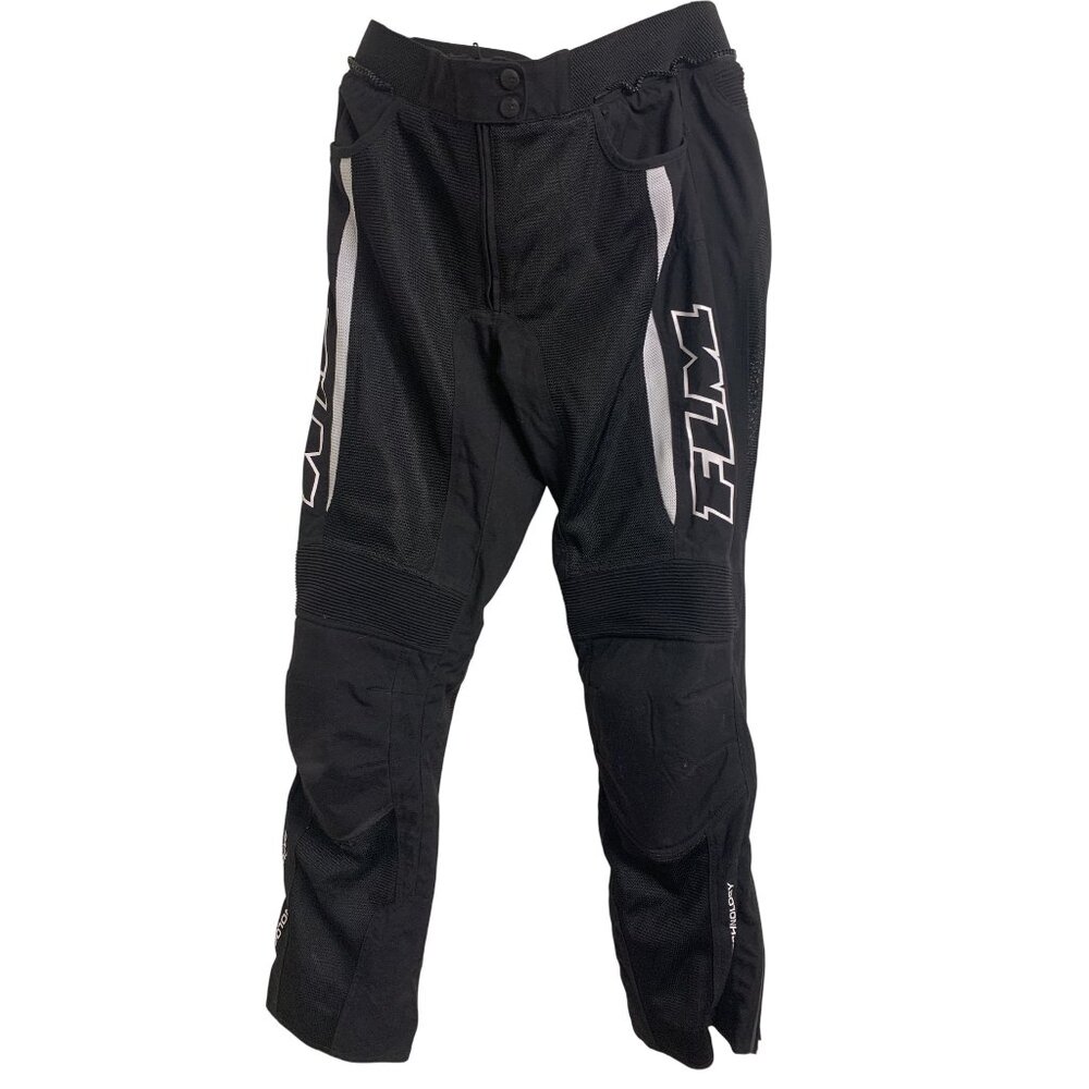 FLM Racing Technology Moto Pants‎ L 44/46 Black/White Klima-Insert Liner
